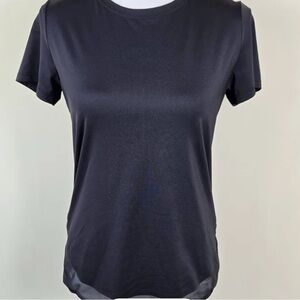 Athleta Black Short Sleeve Tee